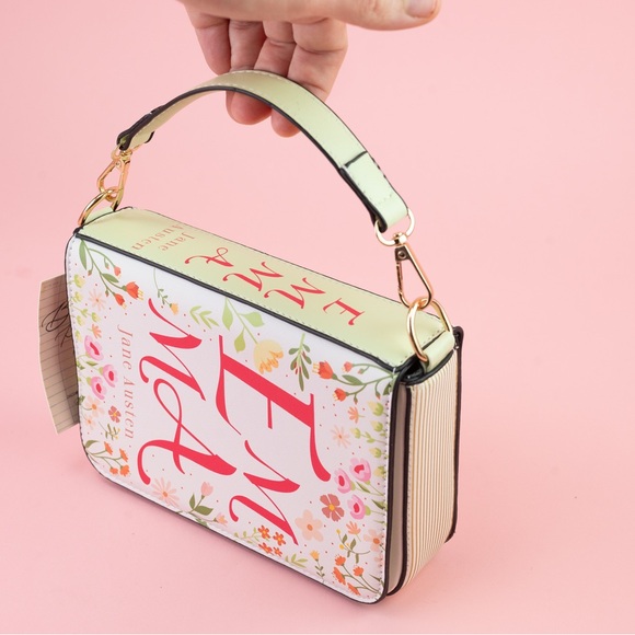 Book Purse - Emma ⭐️NWT⭐️ includes Custom Box - Picture 8 of 9